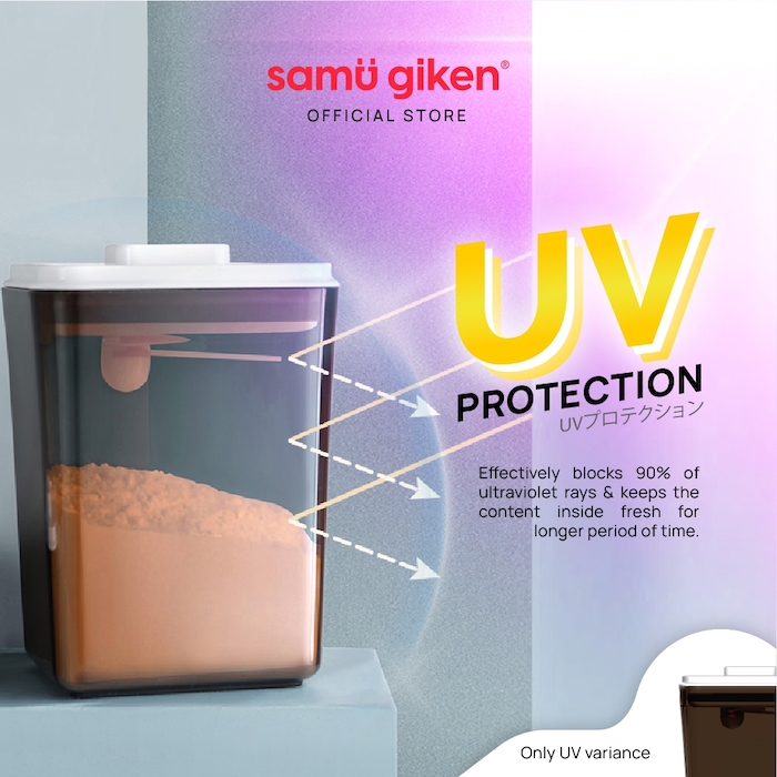 Samu Giken Air Tight Container UV Milk Powder Dispenser 奶粉罐